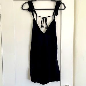 Free People Black Mini Dress